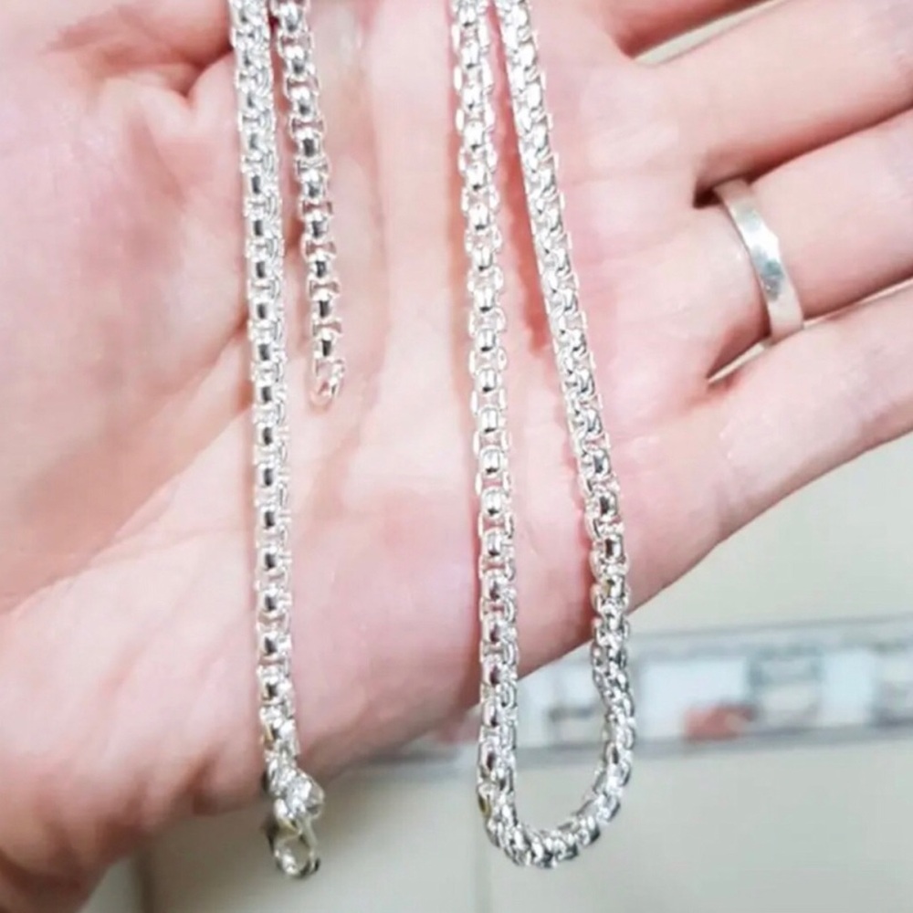 Sterling Silver Chain Necklace